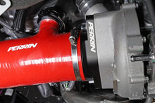 Load image into Gallery viewer, PERRIN 22-24 Subaru WRX / 20-25 LGT &amp; OBXT Turbo Inlet Hose w/Turbo Adapter Flange (Short) - Red