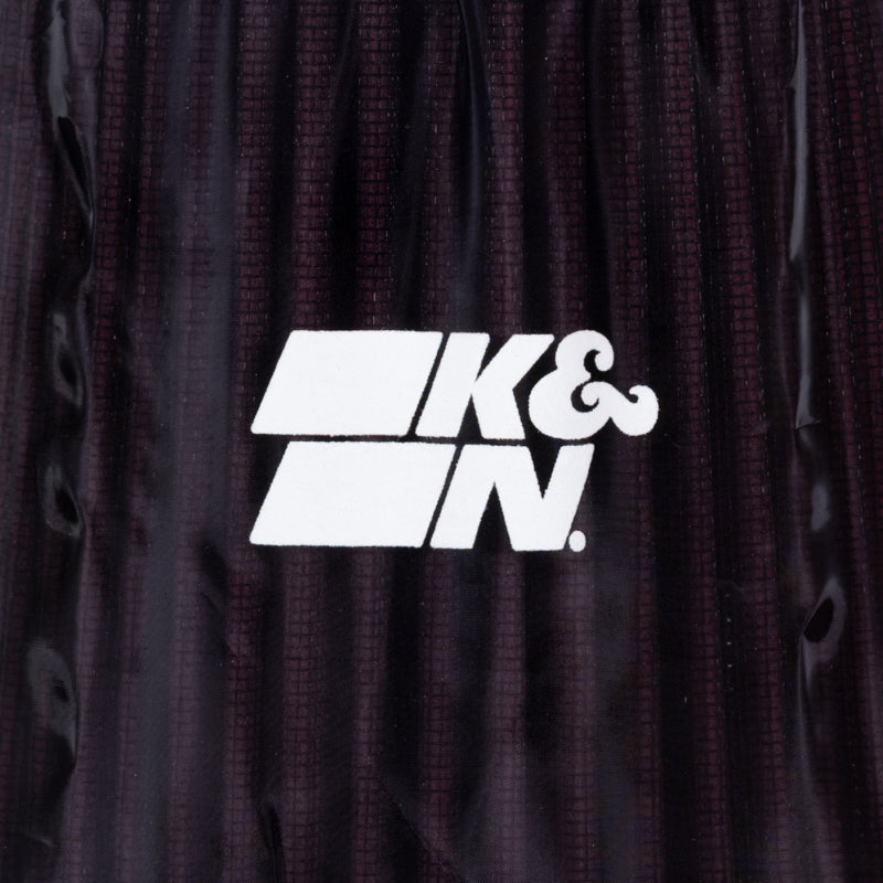K&N Round Tapered Drycharger Air Filter Wrap-Black 7.5in Base ID x 4.5in Top ID x 9in H