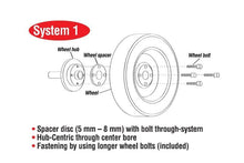 Load image into Gallery viewer, Eibach Pro-Spacer 25mm Spacer / Bolt Pattern 5x114.3 / Hub Center 60 for 06-15 Lexus IS350