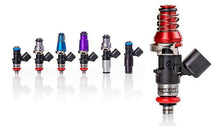 Load image into Gallery viewer, Injector Dynamics ID1050X Injectors 11mm (Blue) Adaptors -204 / 14mm Lower O-Rings (Set of 2)