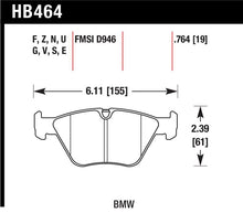 Load image into Gallery viewer, Hawk BMW 330Ci/330i/330Xi/M3/X3/Z4 DTC-70 Front Race Pads