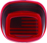Kuryakyn Freedom Taillight Red Lens Without License Light