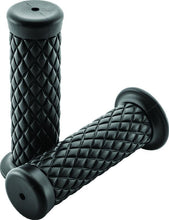 Load image into Gallery viewer, Bikers Choice 1 Inch Black Quilted Grip