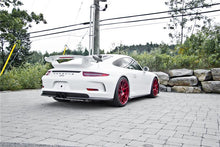 Load image into Gallery viewer, MBRP 14-19 Porsche GT3/GT3RS 3in Center Muffler Bypass 4in Tips - Black Coated