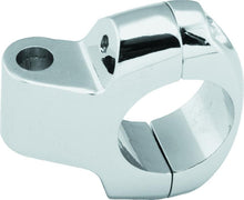 Load image into Gallery viewer, Bikers Choice Chrome Custom Mirror Clamp For 1 Inch Bar Universal