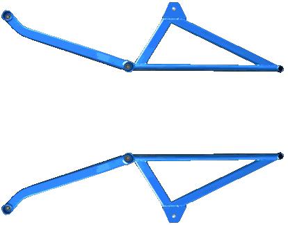 Cusco Power Brace Rear Member Rear CZ4A Evo 10 (must modify Heat Shield)