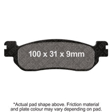 Load image into Gallery viewer, EBC 1999 Yamaha RXS 115 3HB8 Front Left FA-SFA-X Brake Pads