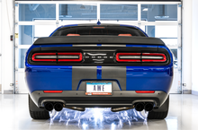 Load image into Gallery viewer, AWE Tuning 2015+ Dodge Challenger 6.4L/6.2L SC Track Edition Exhaust - Quad Diamond Black Tips