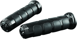 Kuryakyn ISO-Grips With OEM Heated Grip 06-20 Honda GL1800 Black