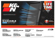 Load image into Gallery viewer, K&amp;N 2011-2016 Jeep Wrangler 2.8/3.6L Cabin Air Filter