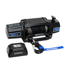 Load image into Gallery viewer, Superwinch 12000 LBS 12V DC 3/8in x 80ft Synthetic Rope SX12SR Winch - Semi Gloss Black