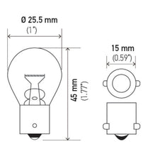 Load image into Gallery viewer, Hella Bulb 1156 12V 27W BA15s S8 (MOQ 10)