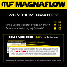 Load image into Gallery viewer, MagnaFlow Direct Fit Catalytic Converter 16-17 Ford Focus 2.3L Underbody
