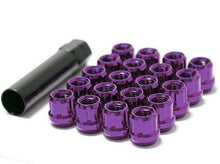 Load image into Gallery viewer, Wheel Mate Muteki Open End Lug Nuts - Purple 12x1.25