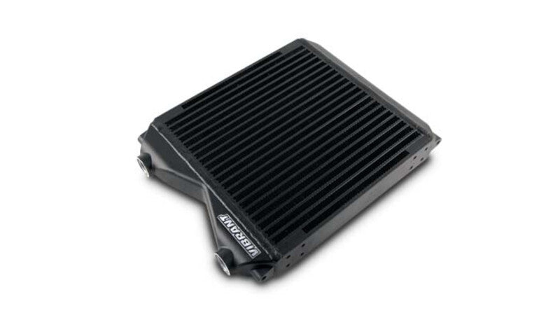 Vibrant Double Pass Oil Cooler Assembly 12in x 12in x 2in