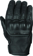Load image into Gallery viewer, Speed and Strength Twist of Fate Leather Gloves Black - Medium