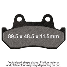Load image into Gallery viewer, EBC 1987 Honda VF 700 C Magna Front Left/Right Sintered HH Brake Pads
