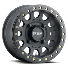 Method MR401 UTV Beadlock 15x7 / 5+2/38mm Offset / 5x4.5 / 72 CB Matte Black Wheel