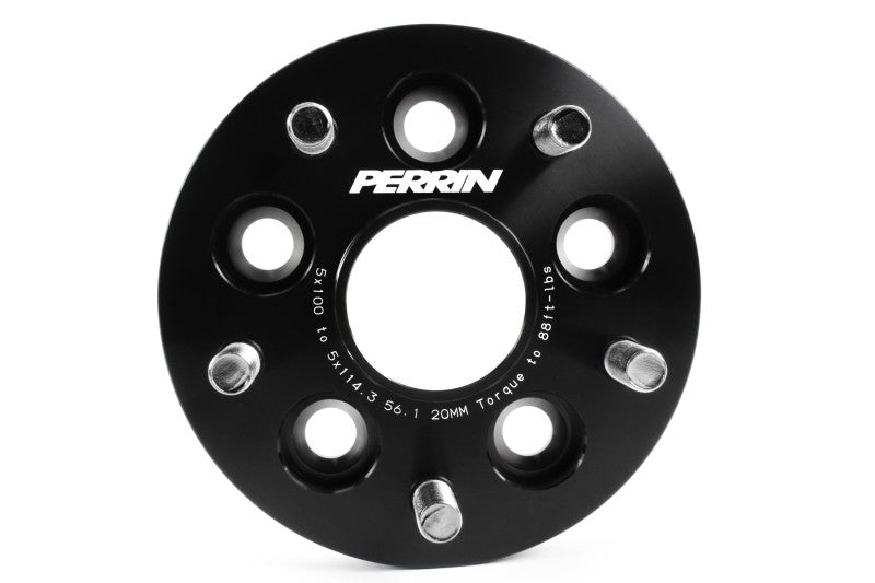 PERRIN Subaru/Toyota/Scion 20mm Wheel Adapter (Bolt-On Type) 5x100 to 5x114.3 w/56mm Hub - Pair