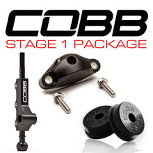 Load image into Gallery viewer, Cobb 13-18 Ford Focus ST / 16-18 Focus RS Stage 1+ Drivetrain Package (White w/Blk Shift Knob)