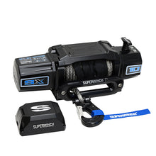 Load image into Gallery viewer, Superwinch 10000 LBS 12V DC 3/8in x 80ft Synthetic Rope SX10SR Winch - Semi Gloss Black
