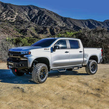 Load image into Gallery viewer, Westin 19-22 Chevrolet Silverado / GMC Sierra Crew Cab Outlaw Nerf Step Bars - Textured Black