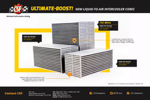Load image into Gallery viewer, CSF Water/Air Bar &amp; Plate Intercooler Core - 12in L x 6in H x 6in W