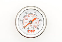 Load image into Gallery viewer, DeatschWerks 0-100 PSI 1/8in NPT Mechanical Fuel Pressure Gauge