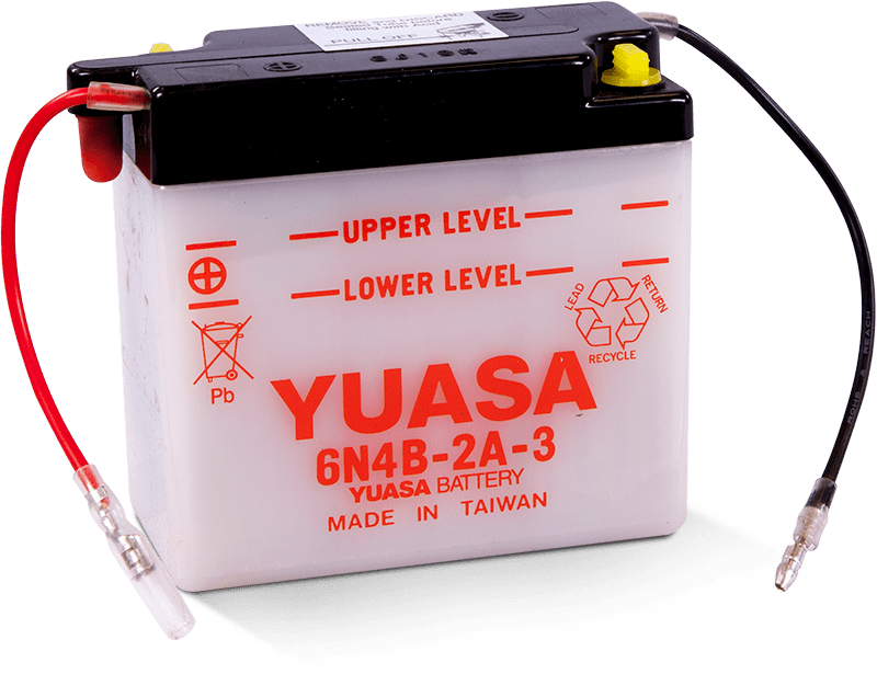 Yuasa 6N4B-2A-3 Conventional 6-Volt Battery