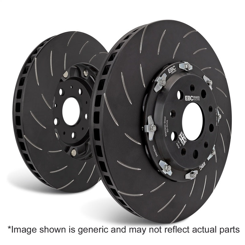 EBC 2015+ Audi R8 2 Piece SG Racing Rear Rotors