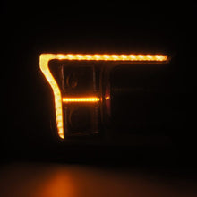 Load image into Gallery viewer, AlphaRex 18-20 Ford F-150 (Req. Conv F150 w/LED) LUXX LED Proj HL Alpha-Blk w/Actv Lt Seq Sig SB DRL