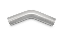 Load image into Gallery viewer, Vibrant 1in OD T304 SS 45 Deg Mandrel Bend 5in Leg Length (2in Centerline Radius)