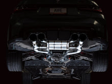 Load image into Gallery viewer, AWE Tuning SwitchPath Cat-Back Exhaust for BMW G8X M3/M4 - Diamond Black Tips