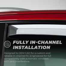 Load image into Gallery viewer, Putco 14-18 Chevy Silverado LD - 4 Door - Crew Cab Element Chrome Window Visors