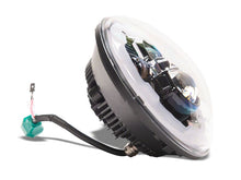 Load image into Gallery viewer, Raxiom 07-18 Jeep Wrangler Axial Series 7-Inch LED Headlights w DRL/ Black Housing - Clear Lens