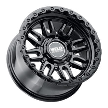 Load image into Gallery viewer, Weld Off-Road Swift 17x9in - 5x114.3 / 5x127 BP - ET-12 - 78.1mm CB - Gloss Black Wheel &amp; Ring