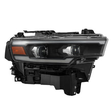 Load image into Gallery viewer, AlphaRex 25-26 Dodge Ram 1500 Luxx LED Proj Headlights -Black w/Activ Lit/ Seq Signal/Switchbk DRL
