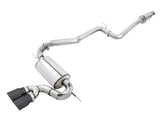 AWE Tuning Ford Focus ST Touring Edition Cat-Back Exhaust - Resonated - Diamond Black Tips