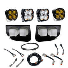 Load image into Gallery viewer, Baja Designs 20-22 Ford SD Squadron Pro/SAE 2.0 Fog Pocket Kit Upfitter (SAE Fog) - Baja Amber