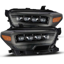 Load image into Gallery viewer, AlphaRex 16-20 Toyota Tacoma NOVA LED Projector Headlight Plank Style Alpha Black w/Activation Light