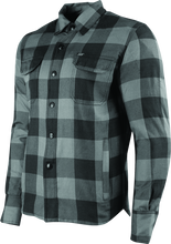 Load image into Gallery viewer, Speed and Strength True Grit Armored Moto Shirt Grey - Small