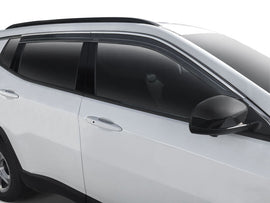 Husky Liners 13-17 Honda Accord Sedan Ventvisor Low Profile (4pc) - Chrome