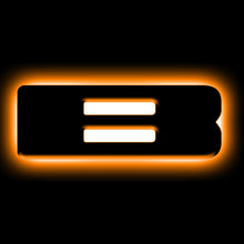 Load image into Gallery viewer, ORACLE Lighting Universal Illuminated LED Letter Badges - Matte Blk Surface Finish - B