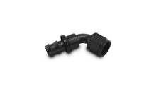Load image into Gallery viewer, Vibrant Push-On 60 Degree Hose End Elbow Fitting Size -8AN