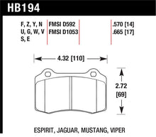 Load image into Gallery viewer, Hawk 2010 Camaro SS Performance Ceramic Street Rear Brake Pads