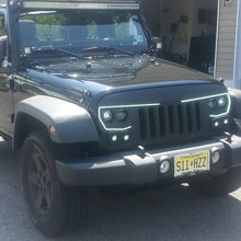 Load image into Gallery viewer, Oracle VECTOR Series Full LED Grille - Jeep Wrangler JK - NA