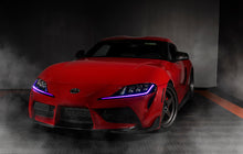 Load image into Gallery viewer, Oracle 20-21 Toyota Supra GR RGB+A Headlight DRL Upgrade Kit - ColorSHIFT w/o Controller