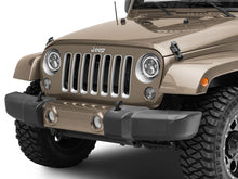 Load image into Gallery viewer, Raxiom 97-18 Jeep Wrangler TJ/JK Axial 7-Inch LED Headlights w/RGB Halo- Black Housing (Clear Lens)