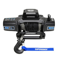 Load image into Gallery viewer, Superwinch 12000 LBS 12V DC 3/8in x 80ft Synthetic Rope SX12SR Winch - Semi Gloss Black