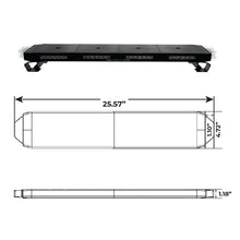 Load image into Gallery viewer, Putco 24in Hornet Light Bar - (Amber) LED Stealth Rooftop Strobe Bar